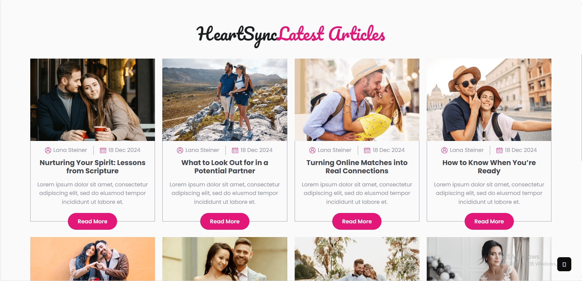 【前端必看】响应式婚恋服务html5网站华丽精美的HTML模板源码免费下载