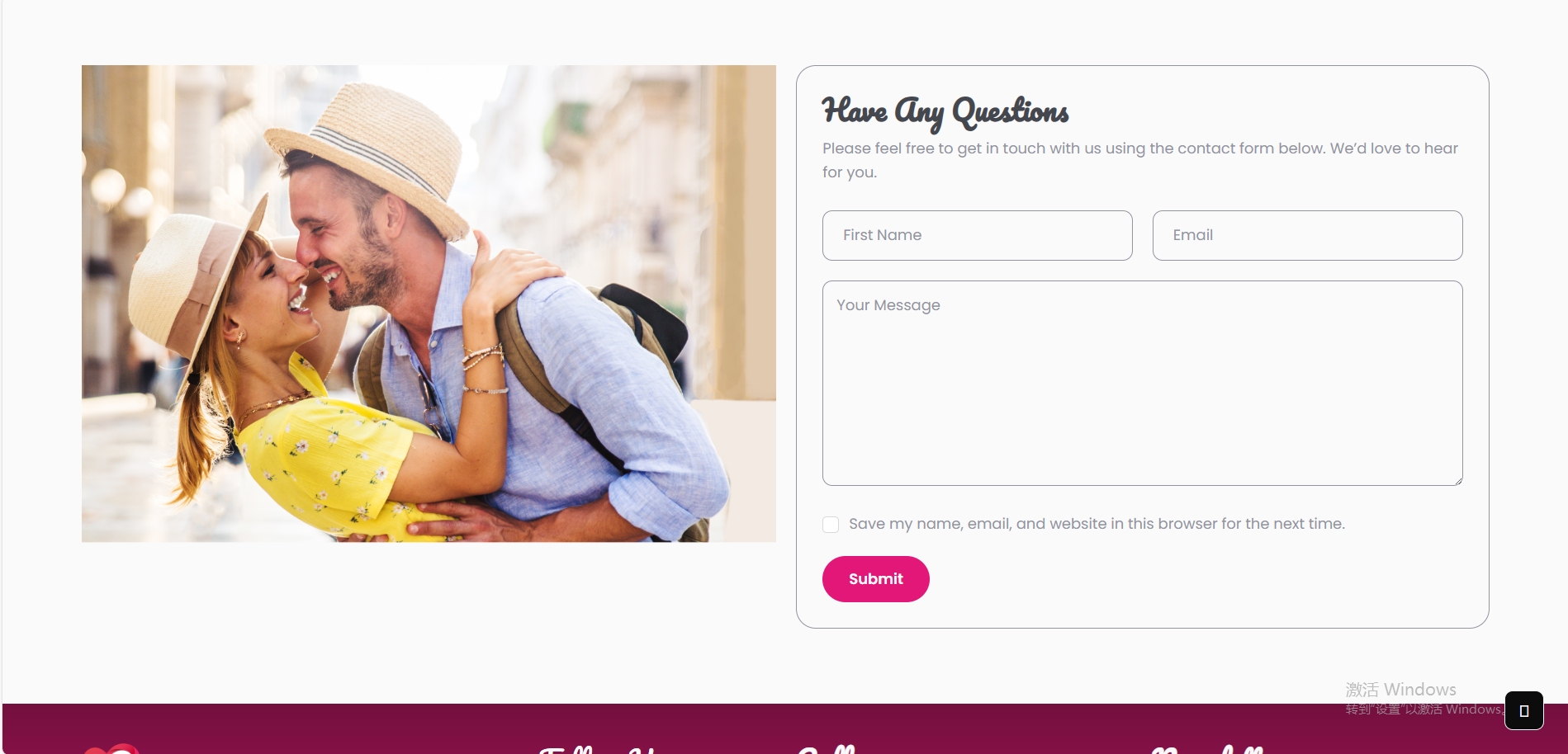 【前端必看】响应式婚恋服务html5网站华丽精美的HTML模板源码免费下载