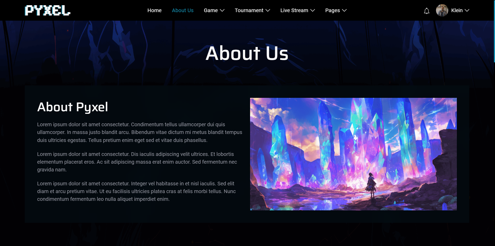【前端必看】游戏发行宣传服务公司html5网站视觉创意的HTML模板源码免费下载